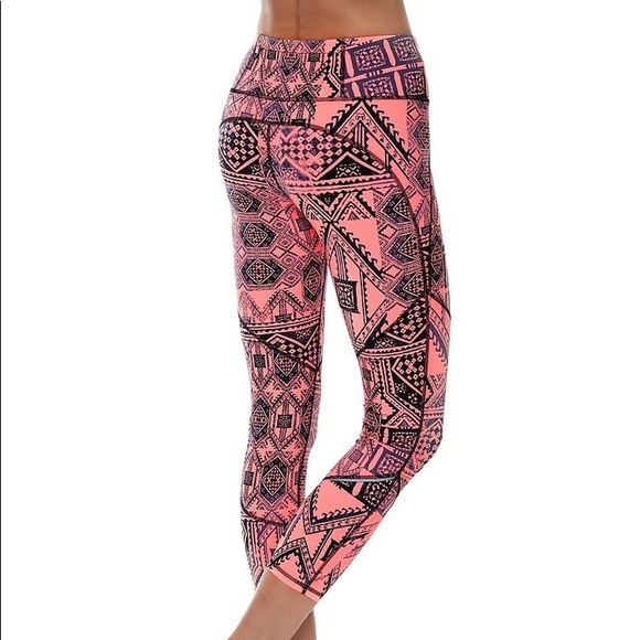 Sweaty Betty Pants - Sweaty Betty Power 7/8 Printed Legging